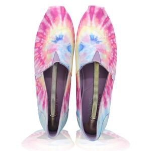 BOBS from Skechers Tie Dye Memory Foam Slip On Shoes Women's Size 9.5